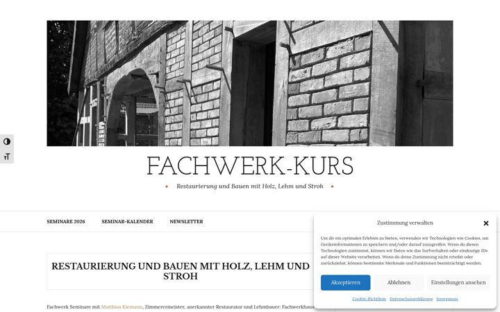 Ekrano kopija fachwerk-kurs.de