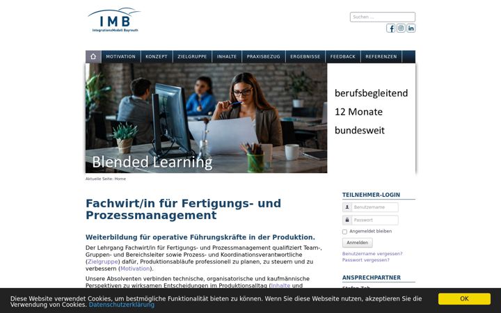 Screenshot of fachwirt-fpm.de
