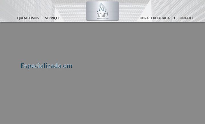 Snímek obrazovky faciatta.com.br