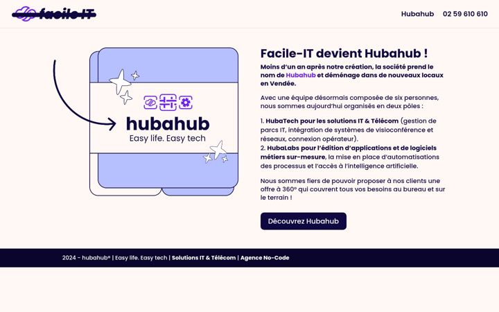 Zrzut ekranu facile-it.io