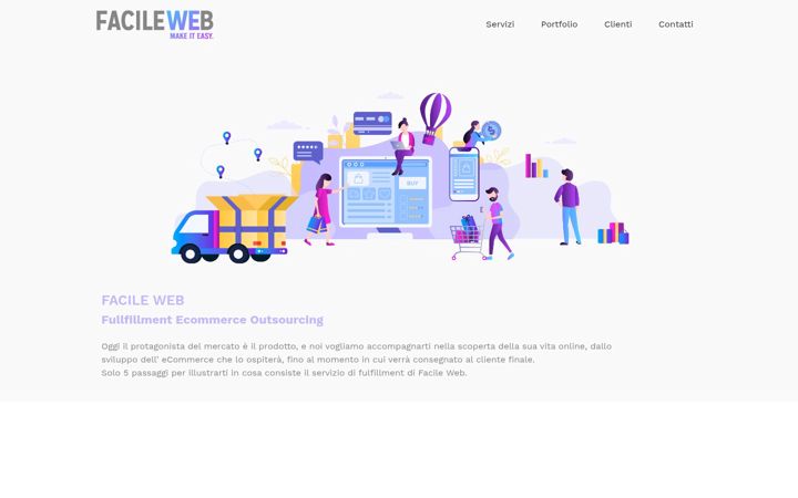 Screenshot of facile-web.com