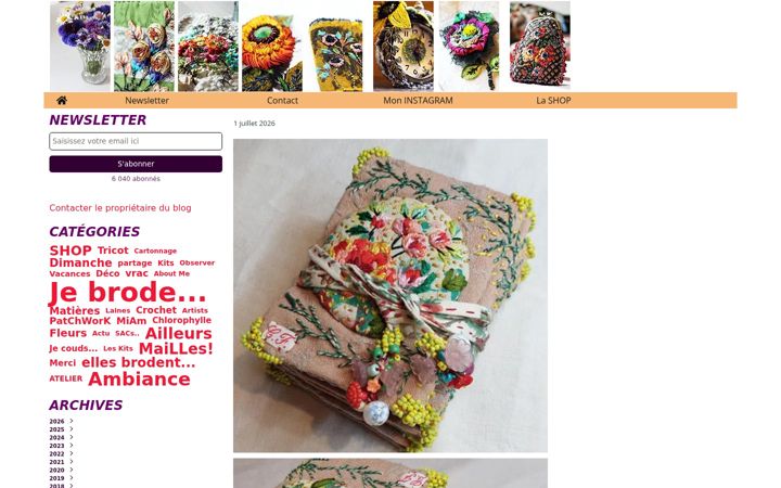 Screenshot of facilececile.com