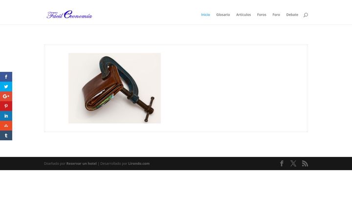 Screenshot of facileconomia.com