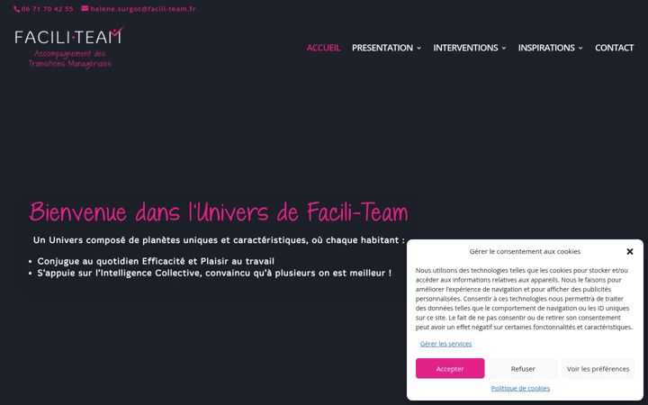 Screenshot of facili-team.fr