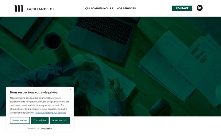 Screenshot of facilianceoi.fr