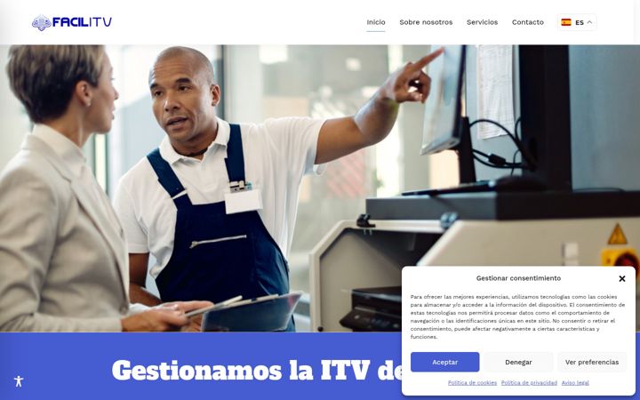 Screenshot of facilitv.net
