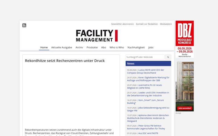 Snímek obrazovky facility-management.de