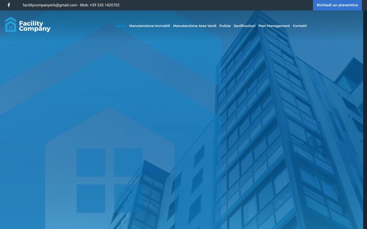 Zrzut ekranu facilitycompany.it