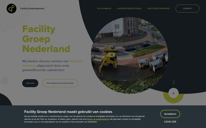 Screenshot of facilitygroepnederland.nl