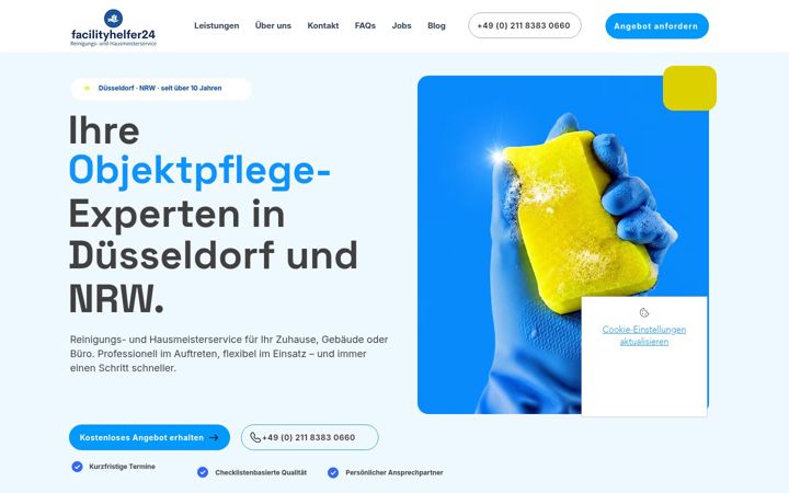 Screenshot of facilityhelfer24.de