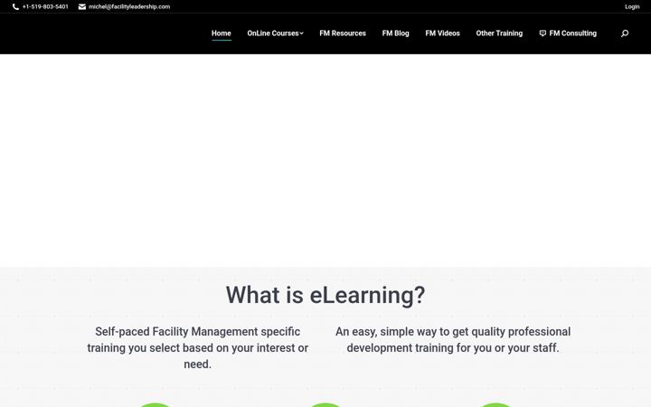 Screenshot of facilityleadership.com