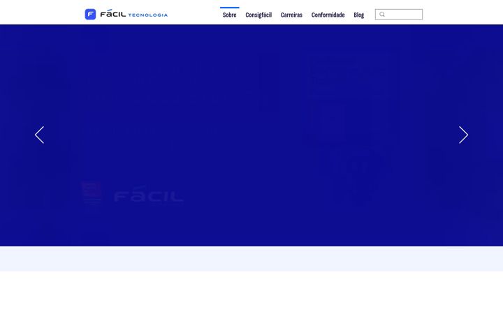Skærmbillede af faciltecnologia.com.br