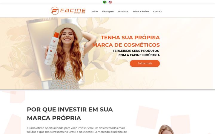 Screenshot of facine.ind.br