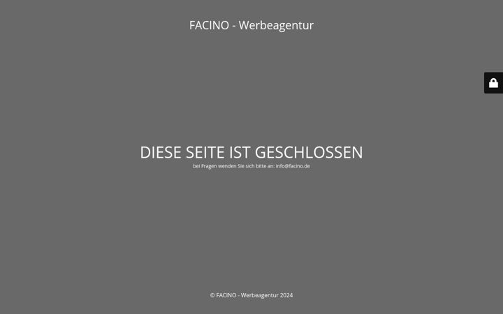 Screenshot of facino.de