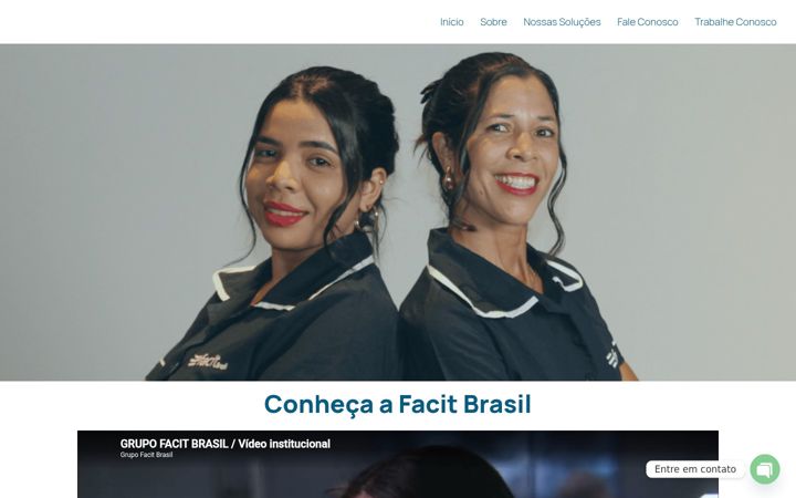 Screenshot of facitbrasil.com