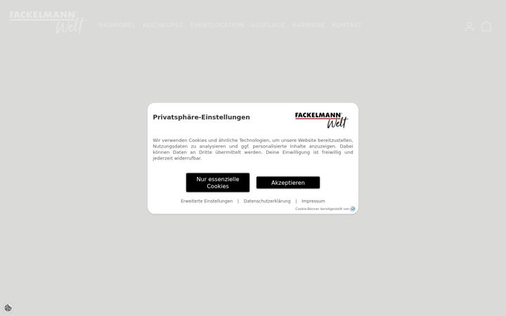 Screenshot of fackelmann-welt.com