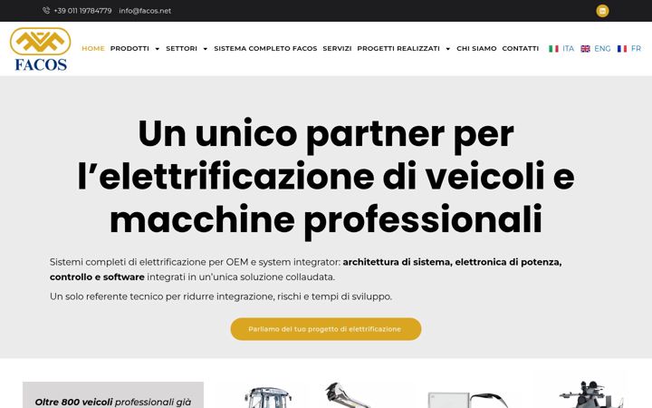 Screenshot of facos.net