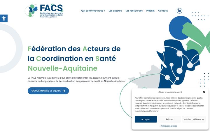 Screenshot of facs-na.fr