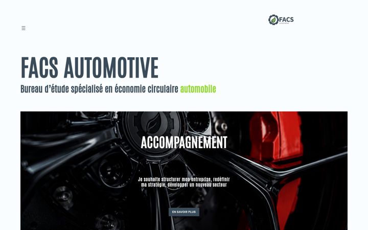 Screenshot of facsautomotive.com