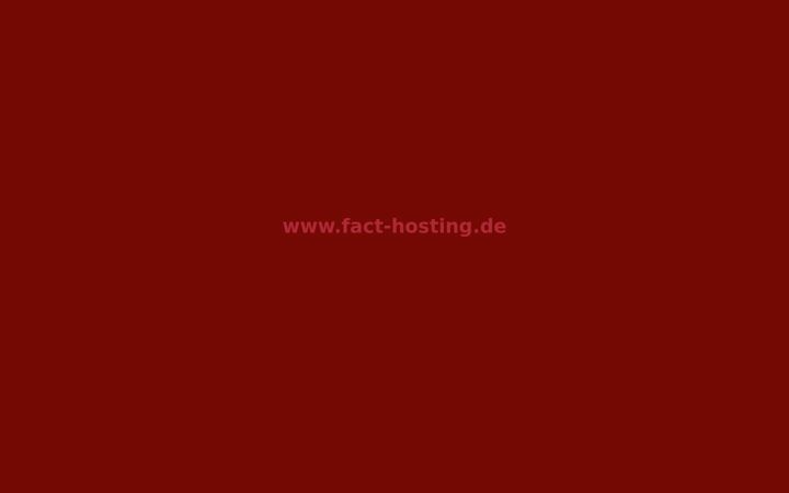 Screenshot of fact-hosting.de