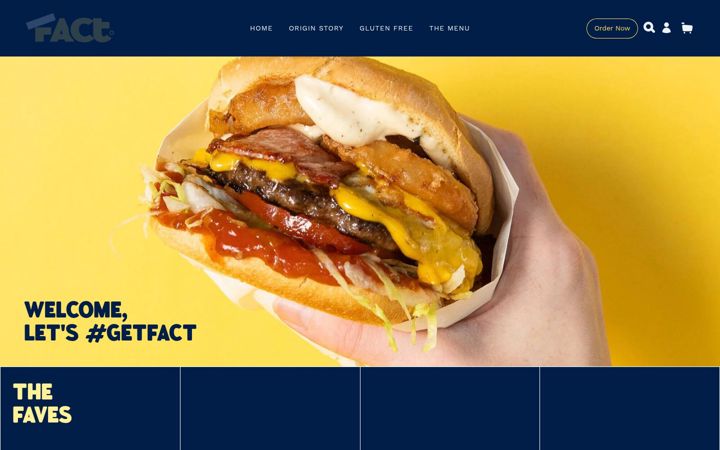 Screenshot of factfoodtakeaway.com
