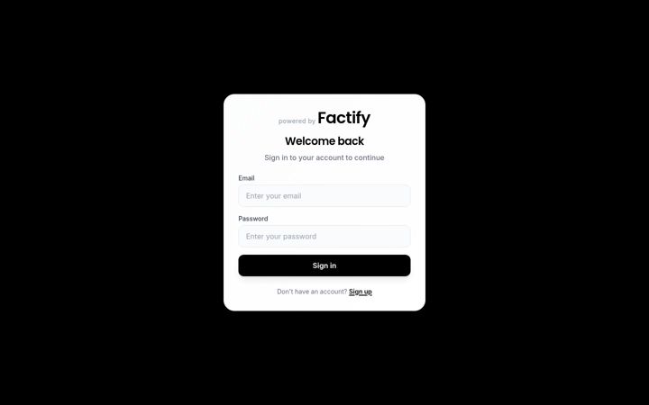 Screenshot of factify.site