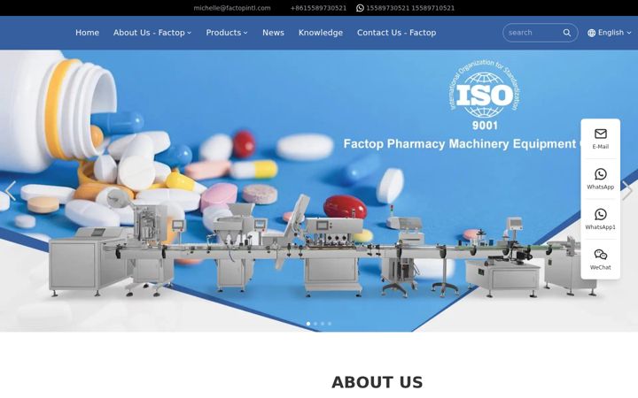 Screenshot of factop-pharma.com