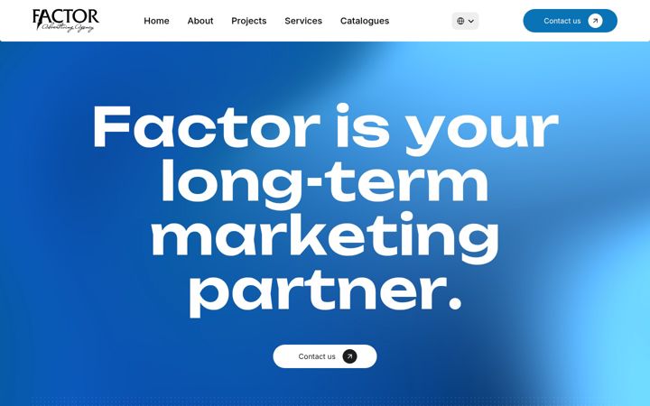 Screenshot of factorbg.com