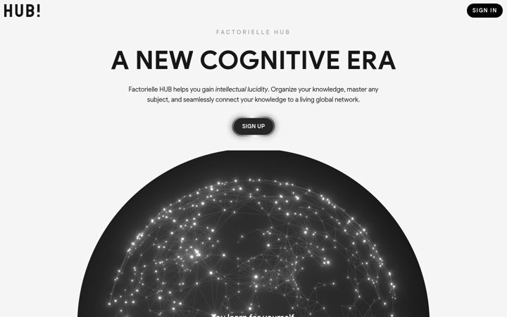 Screenshot of factoriellehub.com