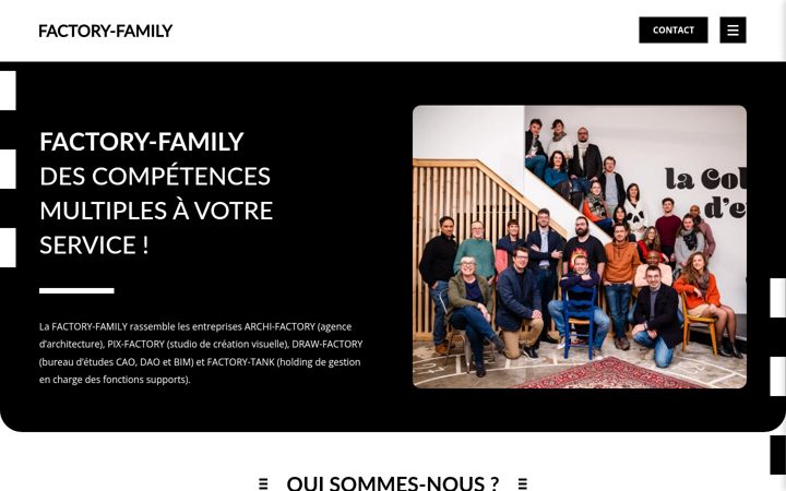 Screenshot of factory-family.eu