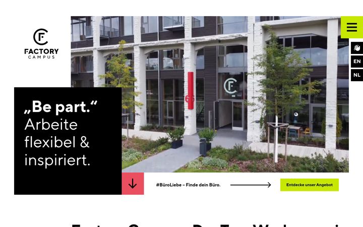 Screenshot of factorycampus.de