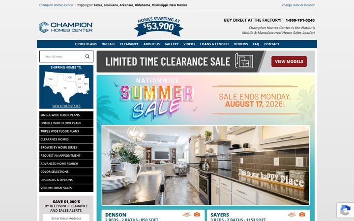 Screenshot of factoryexpodirect.net