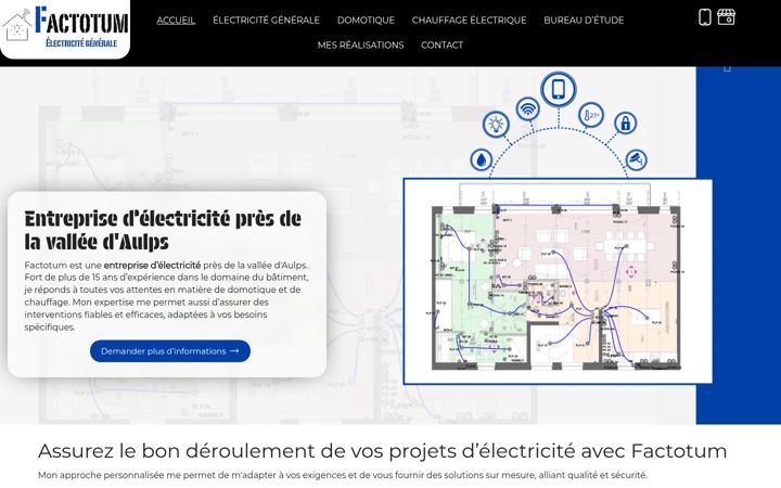 Screenshot of factotum74.fr