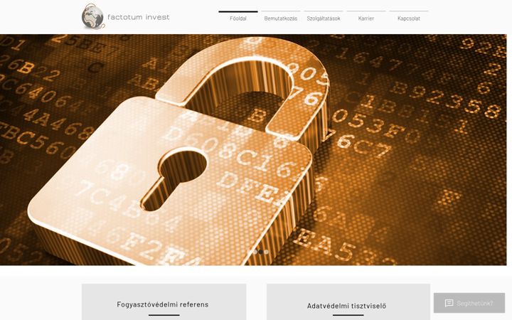 Screenshot of factotuminvest.hu