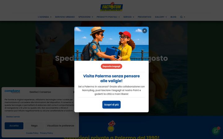 Screenshot of factotumservizi.it