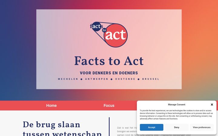 Snímek obrazovky facts-to-act.be