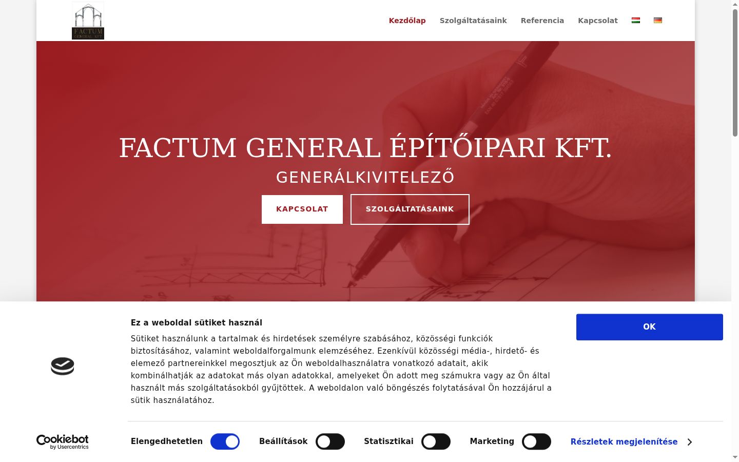 Kuvakaappaus suostumusbannerista, joka näytettiin ennen mitään vuorovaikutusta
