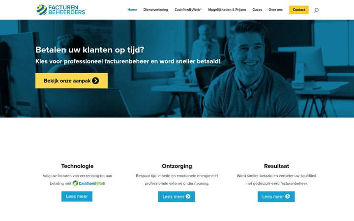 Screenshot of facturenbeheerders.nl