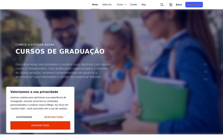 Snímek obrazovky fadavila.edu.br