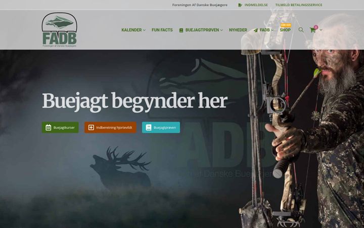 Screenshot of fadb.dk