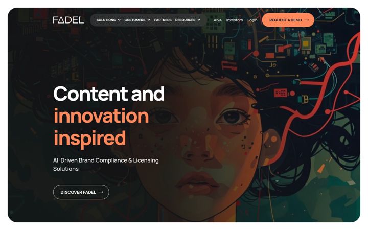 Screenshot of fadel.com