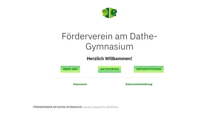 Screenshot von fadg.de