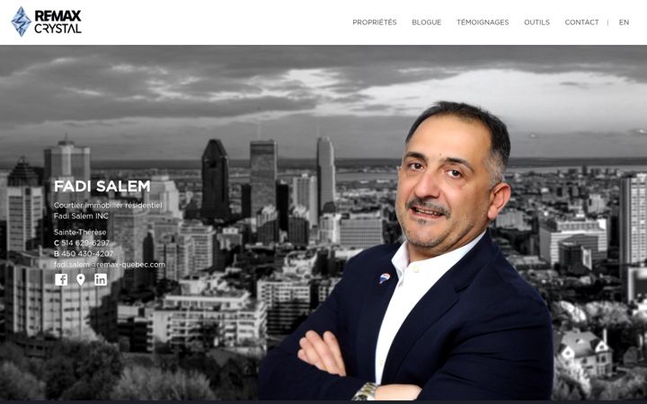 Screenshot of fadisalem.ca