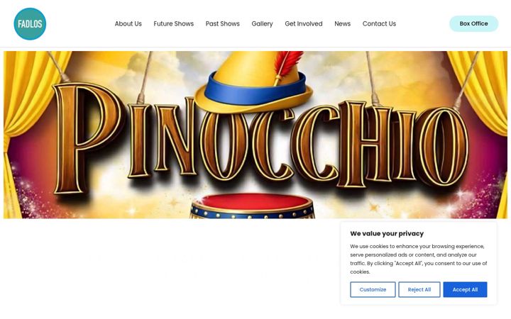 Screenshot of fadlos.org.uk