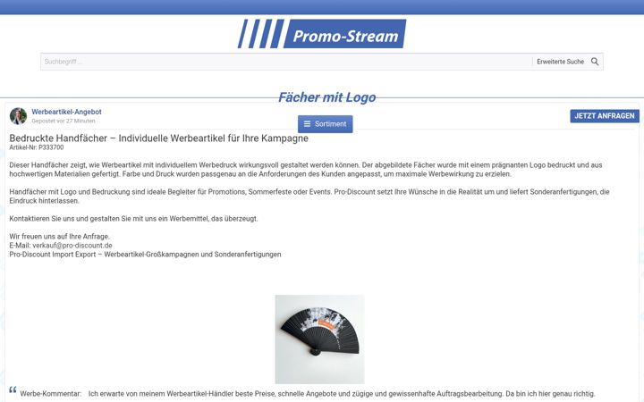 Screenshot von faecher-mit-logo.de