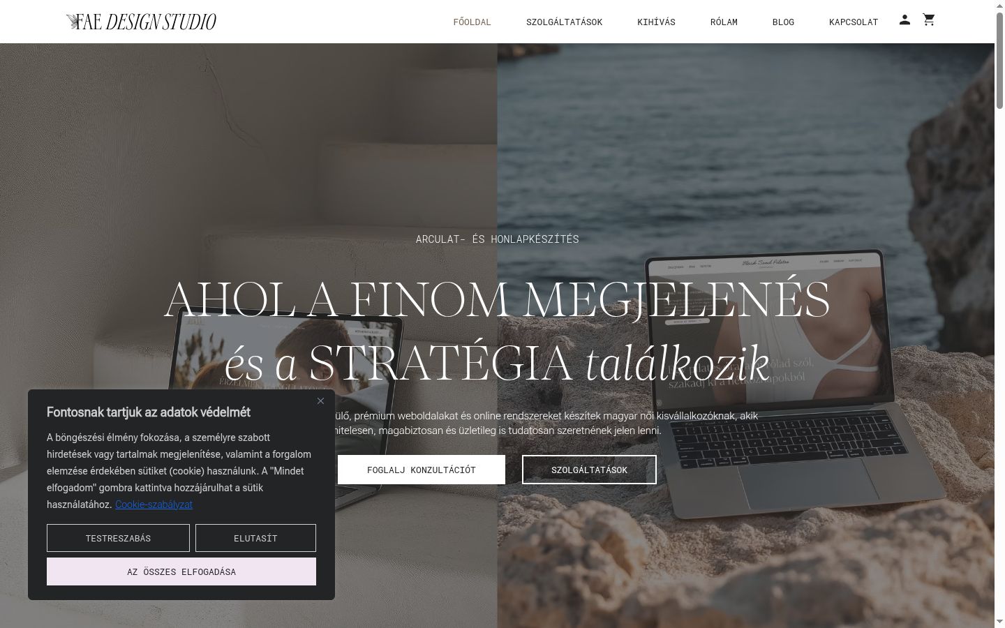 Screenshot tal-banner tal-kunsens muri qabel kwalunkwe interazzjoni