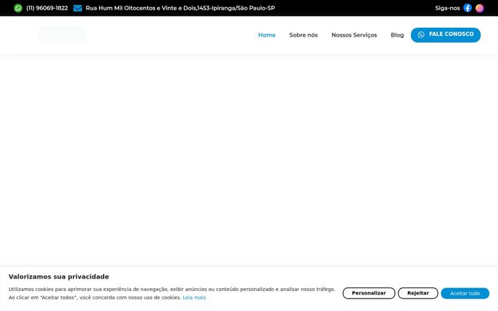 Screenshot of faedosindicoprofissional.com.br