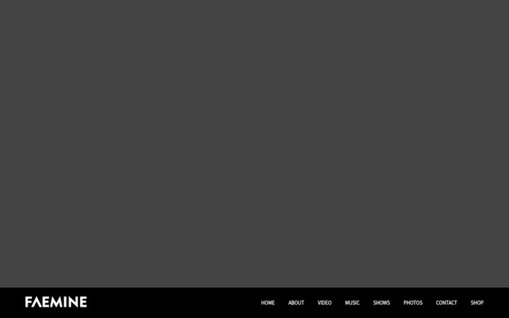 Screenshot of faemine.com