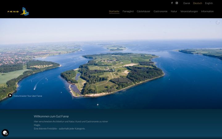 Screenshot of faenoe.de
