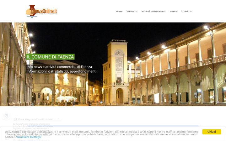 Screenshot of faenzaonline.it